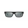 ARNETTE Meeste päikeseprillid AN4278-12006G - Matt must propionaatraam, hall peegelklaasiga polükarbonaat läätsed, 55 mm läätse laius