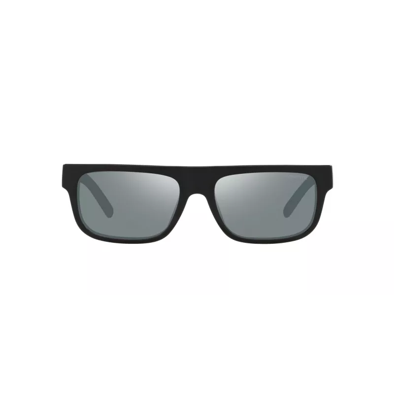 ARNETTE Meeste päikeseprillid AN4278-12006G - Matt must propionaatraam, hall peegelklaasiga polükarbonaat läätsed, 55 mm läätse laius