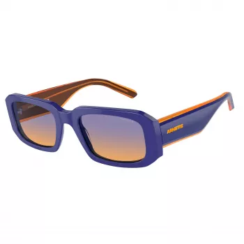 ARNETTE Meeste päikeseprillid AN4318-12392H Matt Must Ristkülikukujulised 53mm