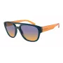 ARNETTE Meeste Päikeseprillid AN4327-29012H Ristkülikukujuline Matt Must Raam Hallid Polariseeritud Läätsed 56mm
