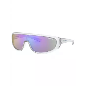 ARNETTE Unisex A42642634Y730 Päikeseprillid Shield Matt Läbipaistev Hall Tumehall 135mm