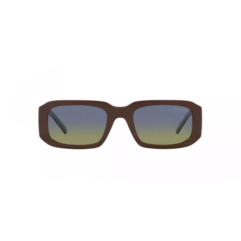 ARNETTE Unisex Sunglasses AN431812382W5 Matte Black Dark Grey Mirror Silver 53mm