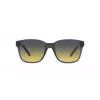 ARNETTE Unisex Päikeseprillid AN432027862Q5 - Ristkülikukujuline mattmust propionaatraam polariseeritud tumedate hallide polükarbonaatklaasidega - 55/19/145 mm