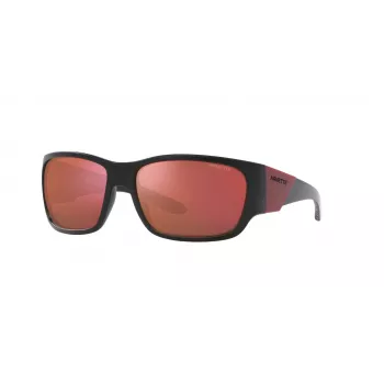 ARNETTE Unisex Päikeseprillid AN432428056Q6 - Ristkülikukujuline Propionaatraam, Polükarbonaat Läätsed, UV400 Kaitse, 60/17/125 mm