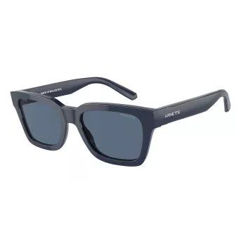 ARNETTE Unisex Päikeseprillid AN4334-122180 Matt Must Raam Hallpeegel Hõbedane Lääts 53mm
