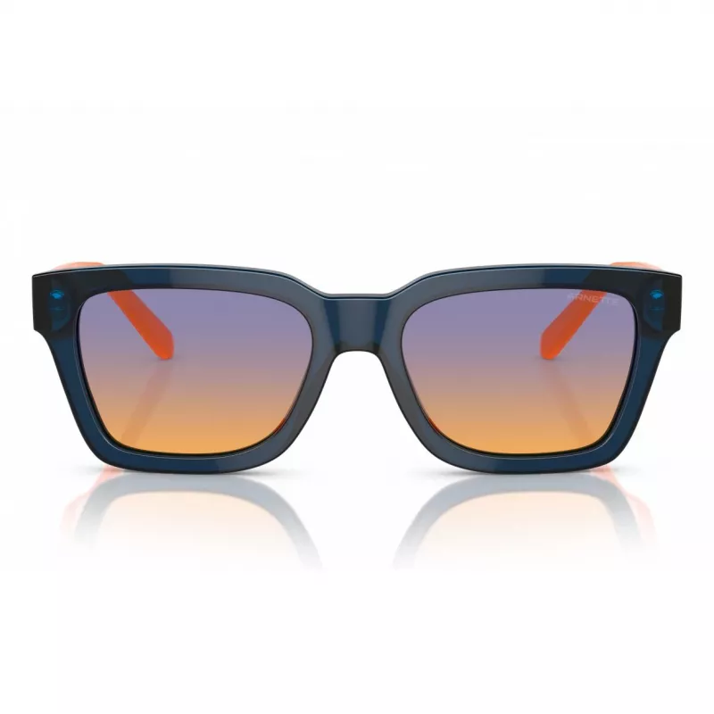 ARNETTE Unisex Päikeseprillid AN4334-12422H Matt Must Ristkülikukujulised Polariseeritud 53mm
