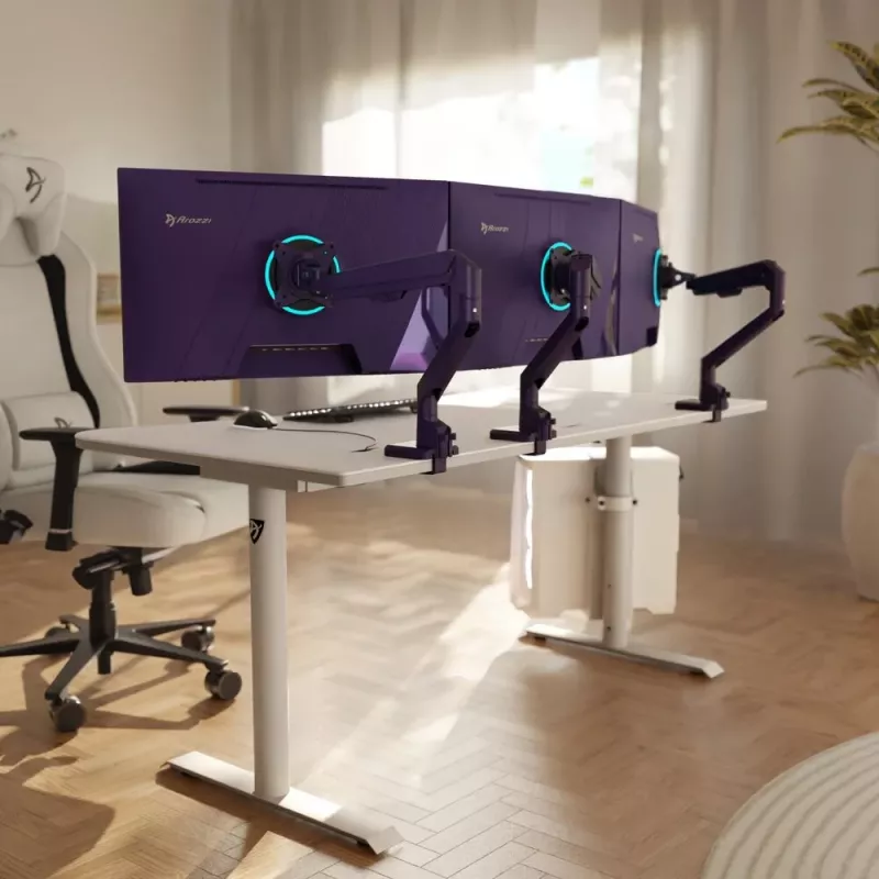 Arozzi Nova 27 tolline IPS QHD 16:9 mängumonitor, 2560x1440, 180Hz, 1ms, 2xHDMI, lilla