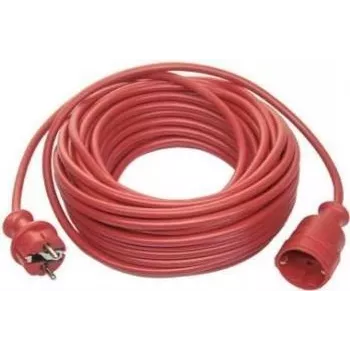 AS SCHWABE 25m H05VV-F 3G1.5 pikenduskaabel Schuko pistiku ja pesaga, must 60361