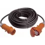 AS SCHWABE 61093 50m H07RN-F 3G2.5 kummist pikenduskaabel faasimuunduriga, 16A CEE 230V, IP44, must