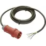 AS SCHWABE 70970 Schuko avatud otsaga toitekaabel H05VV-F 3G1.5 5m must