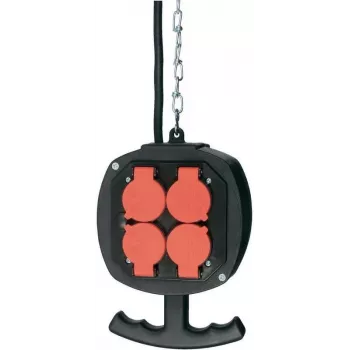 AS SCHWABE rippuv jaotur ES2 32A 5-pooluseline CEE koos RCD ja 6 pistikupesaga IP44 60973