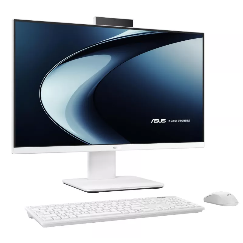 ASUS AiO 23,8 tolli kõik-ühes arvuti, Intel Core 5 220H, 16GB DDR5, 512GB SSD, Windows 11 Pro, valge
