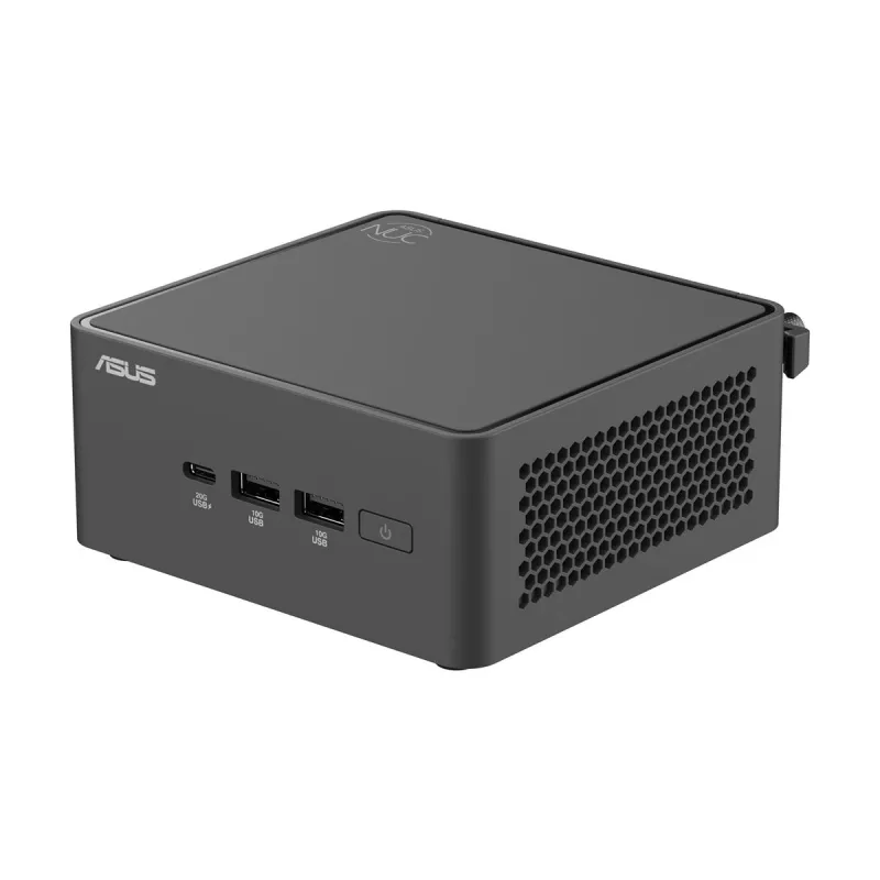 ASUS NUC 15 Pro Tall Kit RNUC15CRHU700000 - Barebone Mini-PC, Intel Core Ultra 7 225H, vPro, ilma RAM-ita, ilma salvestusruumita, Wi-Fi 7