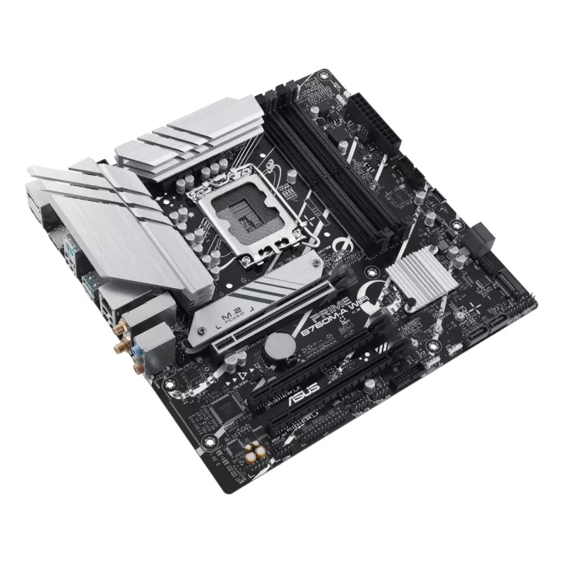 ASUS PRIME B760M-A WIFI LGA1700 emaplaat ja Prime LC 240 ARGB vedelikjahutusega protsessorikomplekt