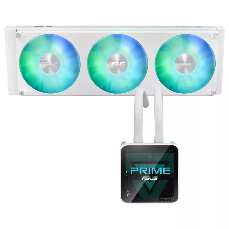 ASUS Prime SLC II 360 ARGB LCD White Edition AIO vedelik CPU jahuti