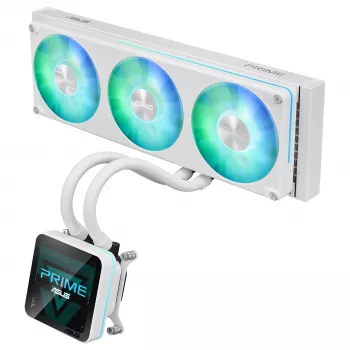 ASUS Prime SLC II 360 ARGB LCD White Edition AIO vedelik CPU jahuti
