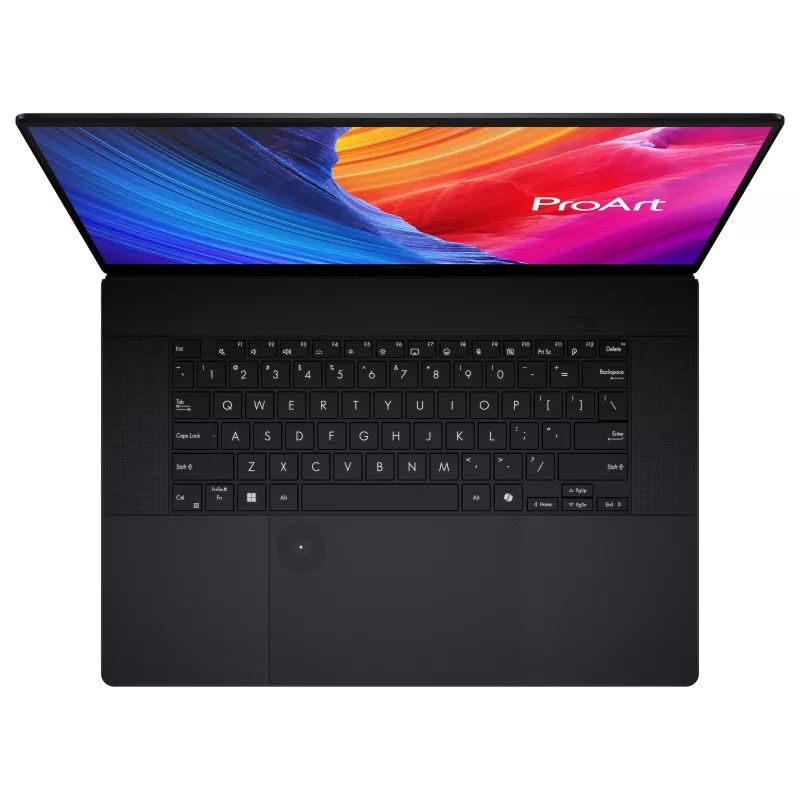 ASUS ProArt P16 H7606WP-SR271W sülearvuti, 16-tolline 3K OLED puutetundlik 120Hz, AMD Ryzen AI 9 HX 370, 32GB LPDDR5x, 1TB SSD, GeForce RTX 5070 8GB, Windows 11 Home, saksa QWERTZ klaviatuur