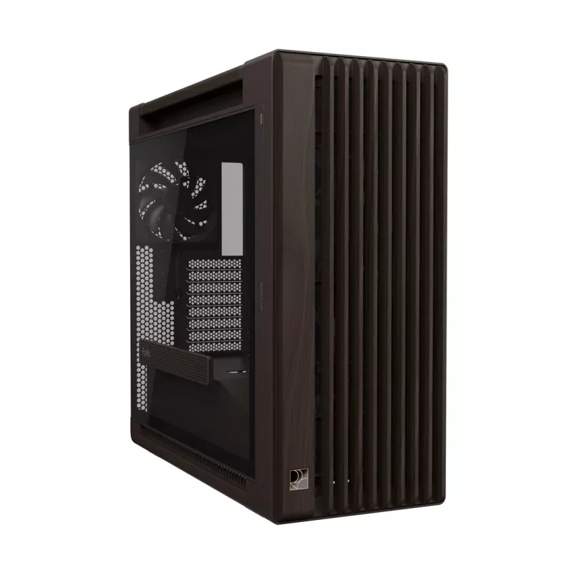 ASUS ProArt PA602 Wood Edition Retro Brown - karastatud klaasiga keskmine torn