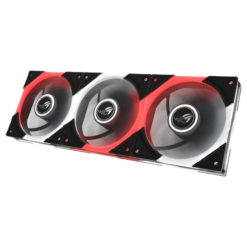 ASUS ROG Eurux GR120 ARGB Reverse Ventilaator Black Edition, 120mm kolmikpakend