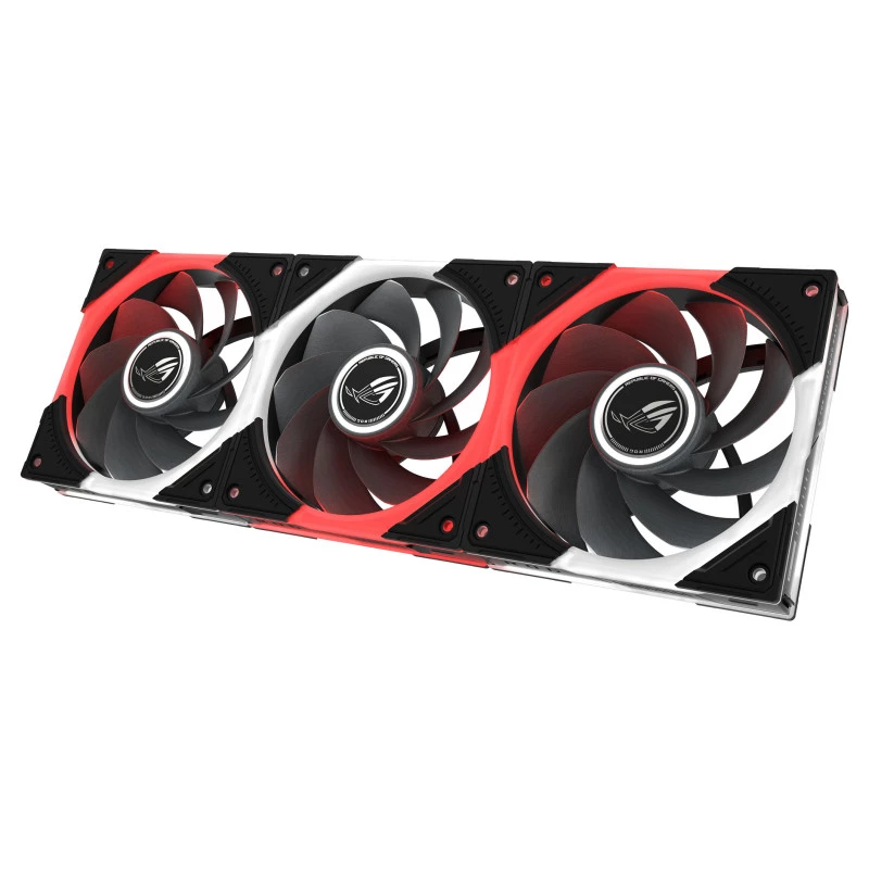 ASUS ROG Eurux GR120 ARGB Reverse Ventilaator Black Edition, 120mm kolmikpakend