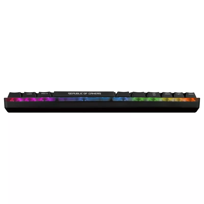ASUS ROG Falchion NX mehaaniline mänguklaviatuur, 65% vormitegur, ROG NX Red lülitid, juhtmevaba/juhtmega, RGB taustvalgus, must