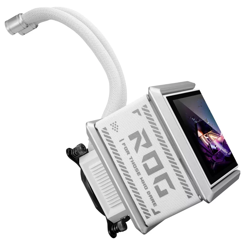 ASUS ROG Ryuo IV SLC 360 ARGB White Edition Liquid CPU Cooler 360mm