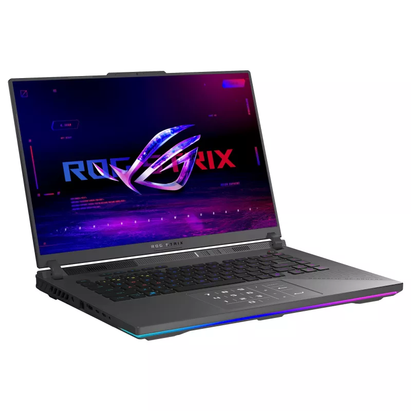 ASUS ROG Strix G16 G614FR-TS229W mängusülearvuti, 16-tolline WQXGA IPS 300Hz, AMD Ryzen 9 9955HX, 32GB DDR5, 1TB SSD, GeForce RTX 5070 Ti 12GB, Windows 11 Home, saksa QWERTZ klaviatuur