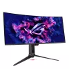 ASUS ROG Swift OLED PG34WCDN 34-tolline kumer mängumonitor, WQHD, 360Hz, QD-OLED, HDMI, DP, USB-C, USB-hub, must