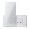 ASUS RP-BE58 Dual-Band Wi-Fi 7 ulatusvõimendi, BE3456, 2.4GHz 574Mbps + 5GHz 2882Mbps, 1x Gigabit port, AiMesh, WPA3, valge