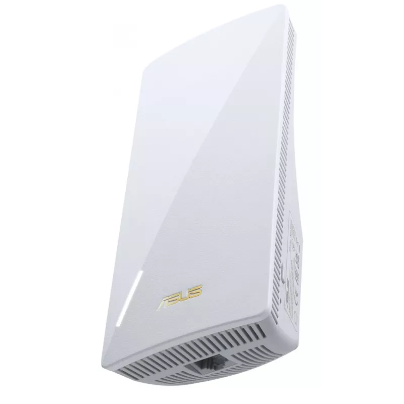 ASUS RP-BE58 Dual-Band Wi-Fi 7 ulatusvõimendi, BE3456, 2.4GHz 574Mbps + 5GHz 2882Mbps, 1x Gigabit port, AiMesh, WPA3, valge