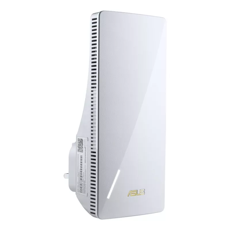 ASUS RP-BE58 Dual-Band Wi-Fi 7 ulatusvõimendi, BE3456, 2.4GHz 574Mbps + 5GHz 2882Mbps, 1x Gigabit port, AiMesh, WPA3, valge