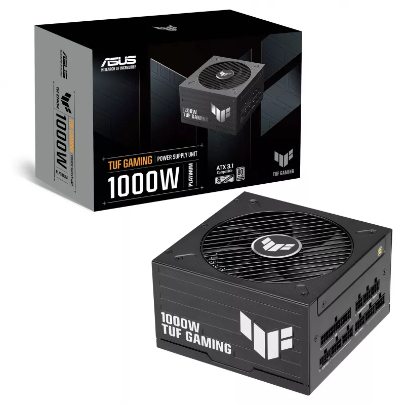 ASUS TUF-GAMING-1000P 1000W 80+ Gold Fully Modular ATX Power Supply (Black)