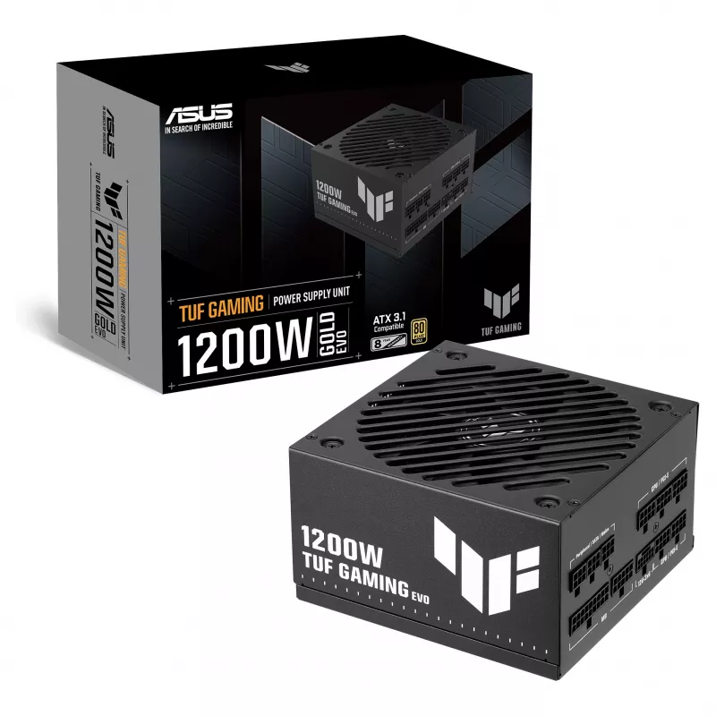 ASUS TUF Gaming 1200G EVO 1200W 80+ Gold täismodulaarne ATX toiteplokk