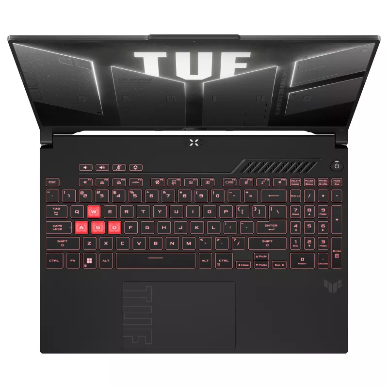 ASUS TUF Gaming A16 FA607NUQ-RL038W mängusülearvuti, 16-tolline Full HD+ IPS 144Hz, AMD Ryzen 7 170, 16GB DDR5, 512GB SSD, GeForce RTX 4050 6GB, Windows 11 Home