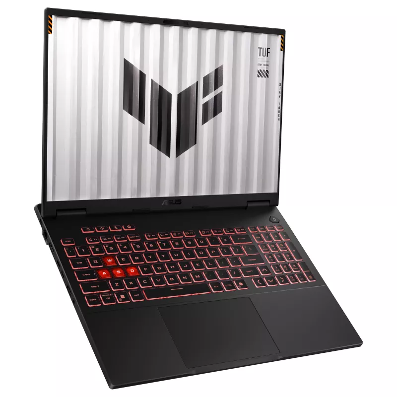 ASUS TUF Gaming A16 FA608UMI-TU199W mängusülearvuti, 16-tolline WUXGA, AMD Ryzen 7 260, 16GB DDR5, 1TB SSD, NVIDIA GeForce RTX 5060, Windows 11 Home, hall