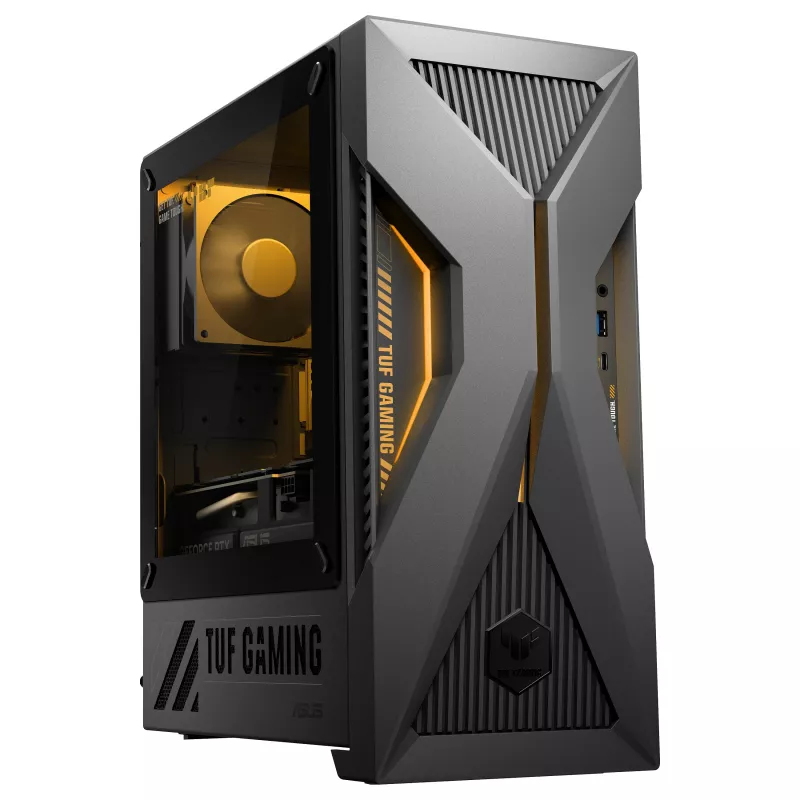 ASUS TUF Gaming T500 T500MV-07240H242W Intel Core 7 240H 32 GB DDR5-SDRAM 1 TB SSD NVIDIA GeForce RTX 5060 Ti Windows 11 Home Mini Tower PC must, hall