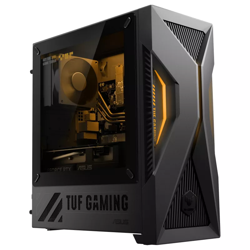 ASUS TUF Gaming T500 T500MV-07240H242W Intel Core 7 240H 32 GB DDR5-SDRAM 1 TB SSD NVIDIA GeForce RTX 5060 Ti Windows 11 Home Mini Tower PC must, hall