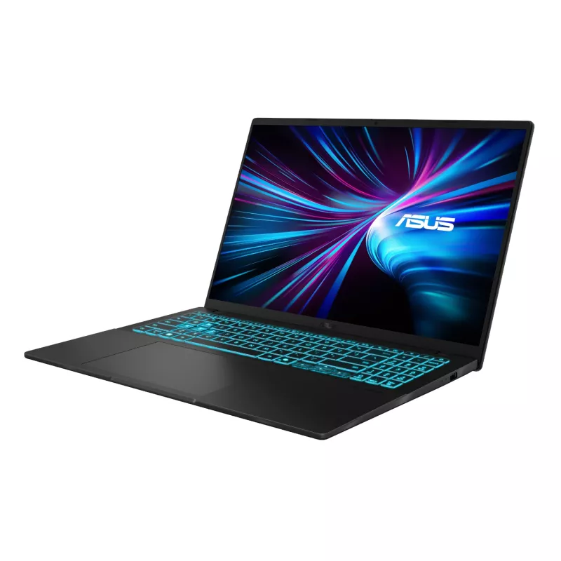ASUS VivoBook 16 V3607VH mängusülearvuti, 16 inch WUXGA 120Hz, Intel Core 7 240H, GeForce RTX 5050, 16GB DDR5, 1TB SSD, Windows 11 Pro, must