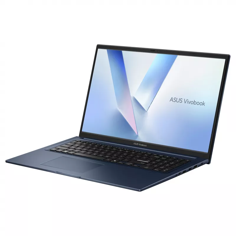 ASUS Vivobook 17 X1704MA-ISSAU200W sülearvuti, 17,3-tolline, Intel Core 3 304, 8GB DDR5, 512GB SSD, Windows 11 Home, AZERTY (FR) klaviatuur, Quiet Blue