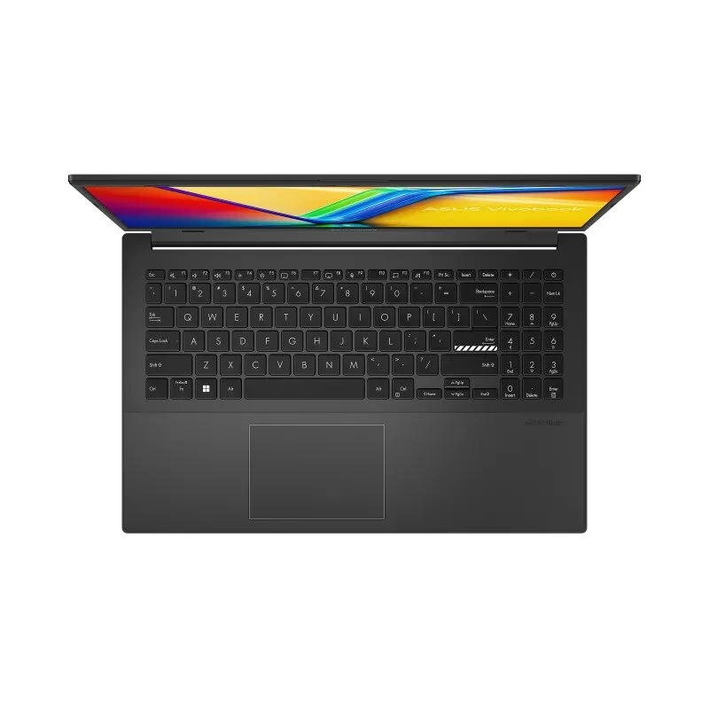 ASUS Vivobook Go 15 E1504FA-KM5413W 15.6 inch FHD IPS sülearvuti - AMD Ryzen 5 7520U, 16GB LPDDR5, 512GB SSD, AMD Radeon Graphics, Windows 11 Home, Mixed Black