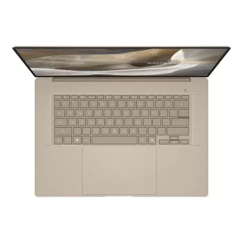 ASUS Zenbook A16 UX3607OA-SQ024X 2-in-1 sülearvuti, 16 tolli OLED 3K puuteekraan, Snapdragon X2 Elite Extreme, 48GB RAM, 1TB SSD, Windows 11 Pro, beež