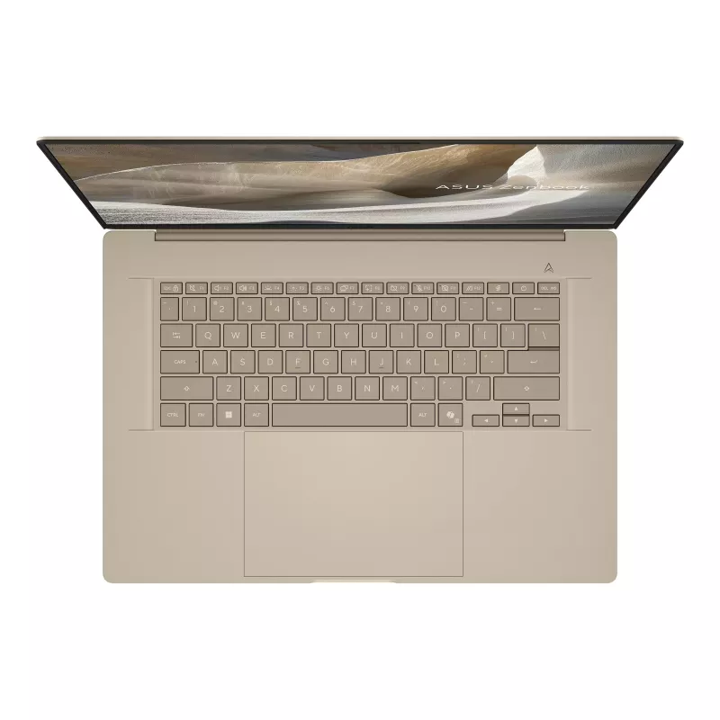 ASUS Zenbook A16 UX3607OA-SQ024X 2-in-1 sülearvuti, 16 tolli OLED 3K puuteekraan, Snapdragon X2 Elite Extreme, 48GB RAM, 1TB SSD, Windows 11 Pro, beež