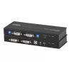 ATEN CE604-AT-G KVM pikendaja - 2x DVI, heli, USB, RS-232, 60m