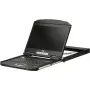 ATEN CL3700NW-IT 1U lühikese sügavusega USB HDMI LCD KVM konsool - 17 tolli 1280x1024, itaalia klaviatuur