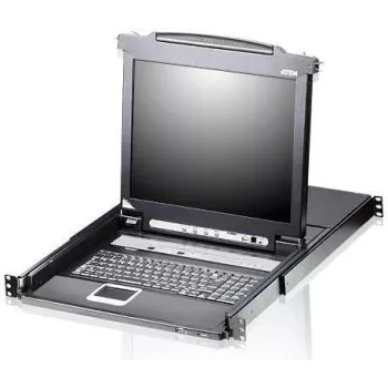 ATEN CL5708M-IT 8-pordiline 17 inch LCD KVMP lüliti itaaliakeelse klaviatuuriga