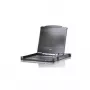 ATEN CL6700MW 1U 17-tolline Full HD DVI LCD KVM-konsool - must CL6700MW-AT-XG-2XK06DNG