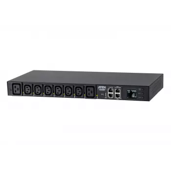 ATEN PG Series PG6308G Basic PDU - 8x C13 pistikupesa, 1U riiulipaigaldus, 10A, must