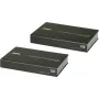 ATEN VE813A HDBaseT HDMI USB 2.0 RS-232 Ethernet Audio pikenduskomplekt (saatja ja vastuvõtja) kuni 100 m, 4K@30Hz, HDCP 2.2, PoH, metall