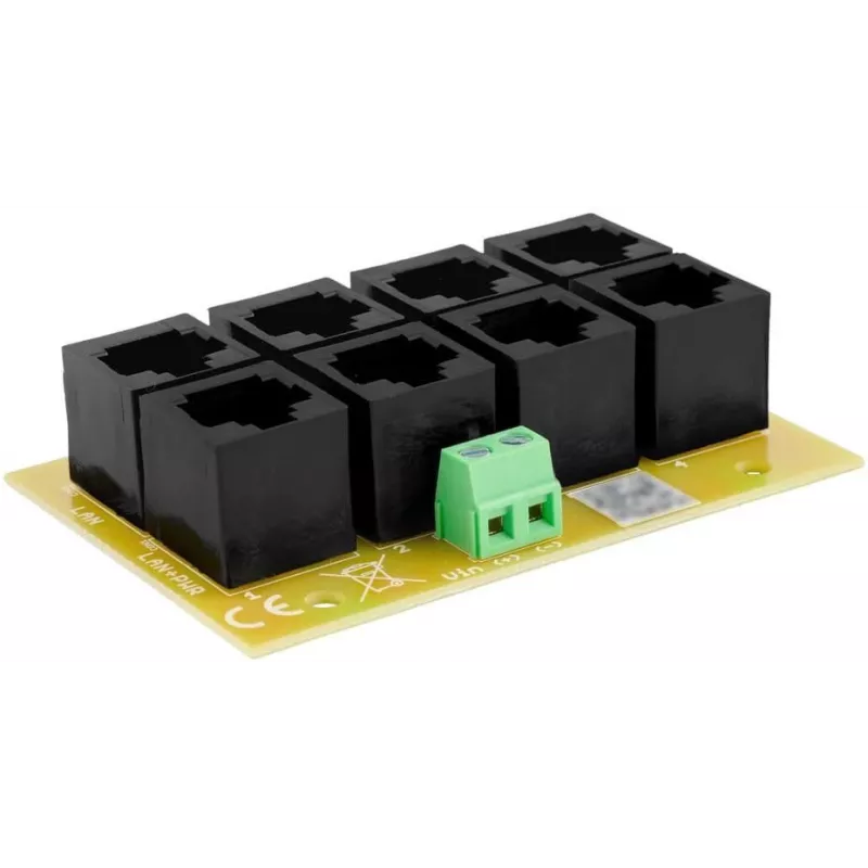 ATTE AEPI-4-10-OF 4-kanaliga passiivne PoE adapter, 10/100 Mbps