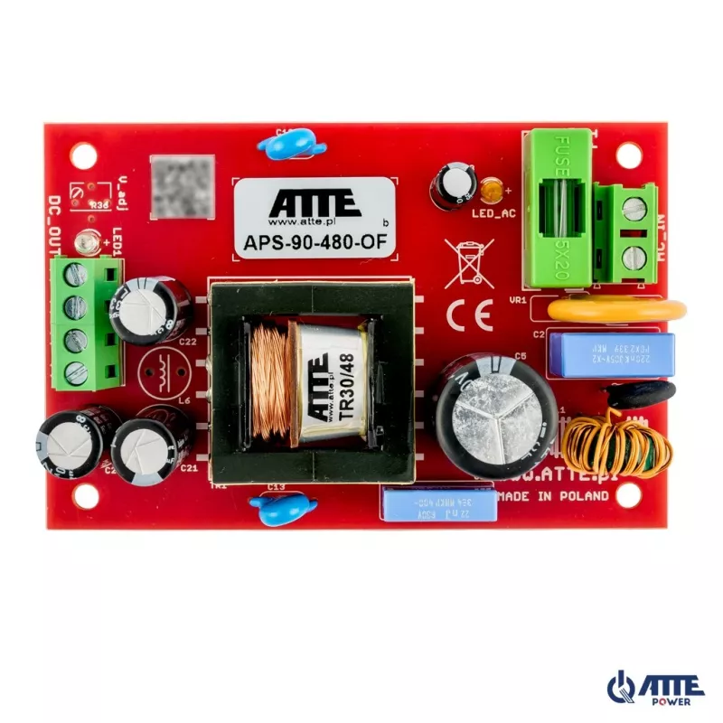 ATTE APS-90-480-OF SMPS toiteplokk 48V 2A 90W